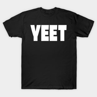 Yeet Graphic Tee - Trendy Slang Statement Design "YEET" T-Shirt